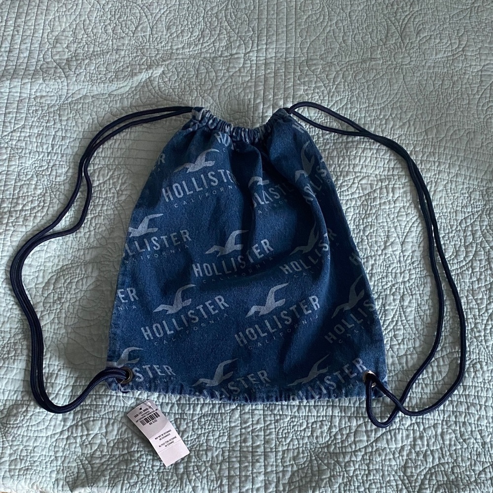 Hollister Jean Drawstring Backpack